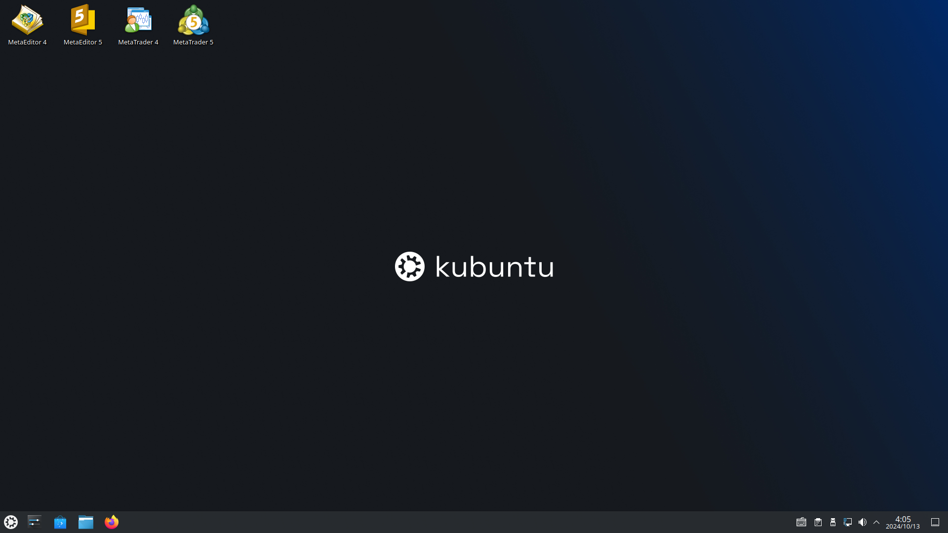 VPSへリモートデスクトップ接続が開始された画面